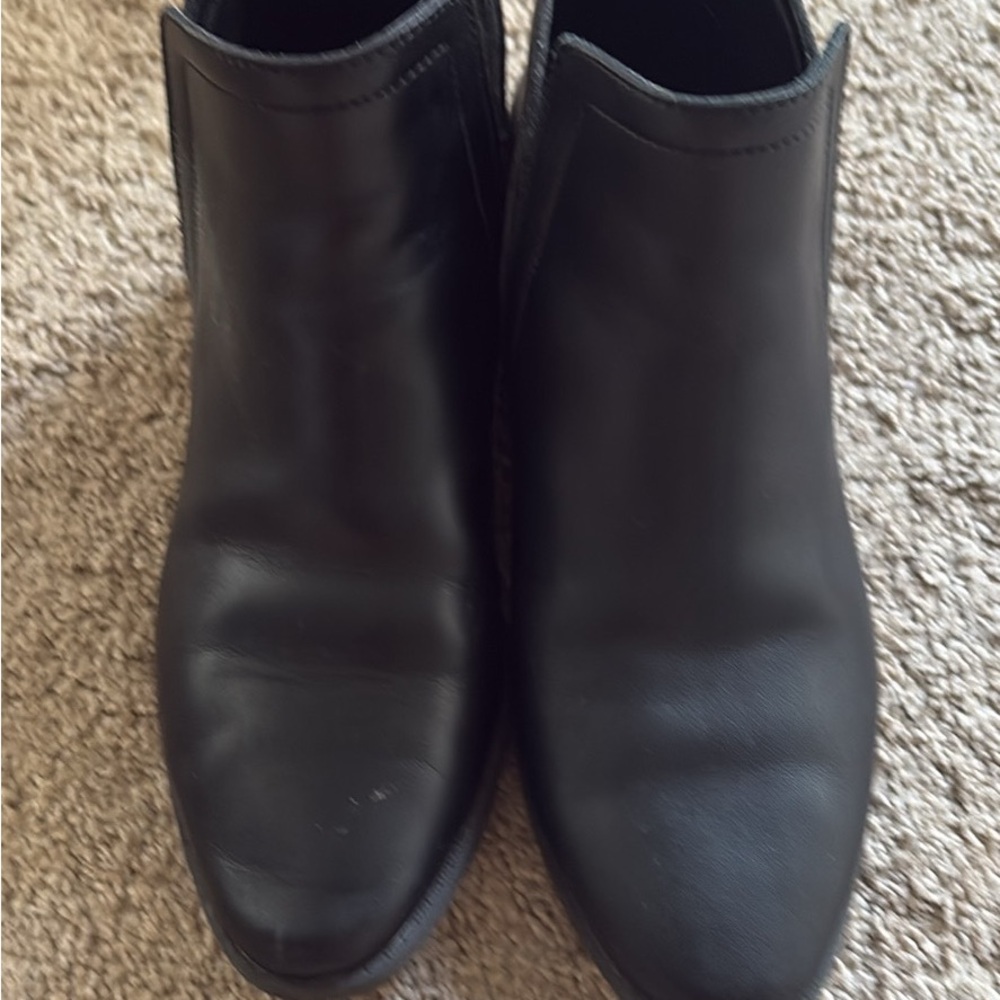 Dolce Vita Sleek Black Ankle Boots